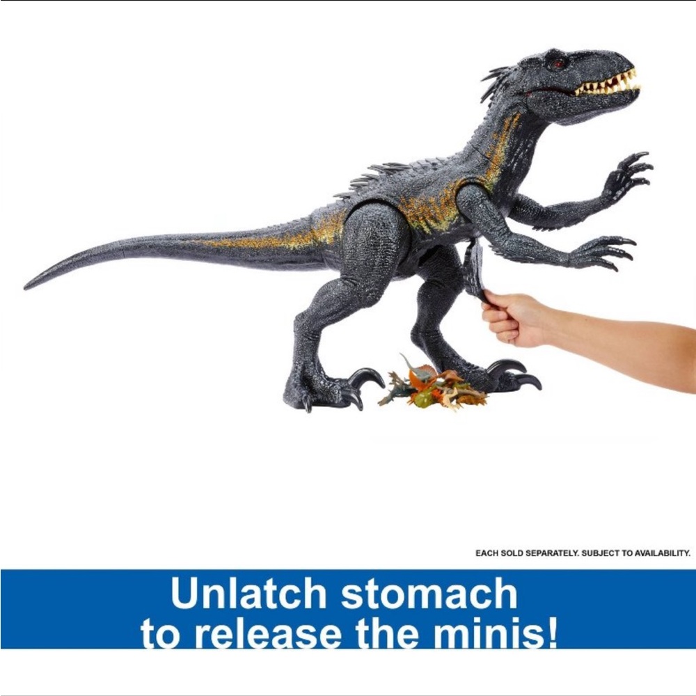 NEW Jurassic World Dino Trackers Super Colossal Indoraptor Fallen Kingdom - Picture 2 of 6